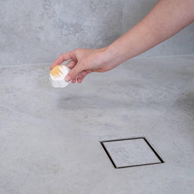 ANIHANA Shower Steamers 4 Pack with Lemongrass Essential Oils, Paraben Free, Cruelty Free, Refreshing Lemonade Scent, 1.76 oz Each