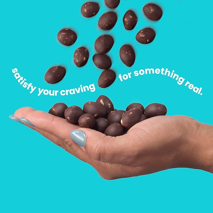 UNREAL Dark Chocolate Coconut Almonds (6 Pack) - Certified Vegan, Gluten Free, Fair Trade, Non-GMO, No Sugar Alcohols or Soy (6 Bags)