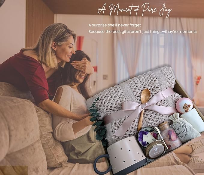 Thinking of You Gift Baskets for Women -Brithday Gift,Best Friend/Sister Gifts,/Self Care Package,After Surgery, Sympathy Gifts, Get Well Soon Gift/Grief/Bereavement/Miscarriage Gifts for Women