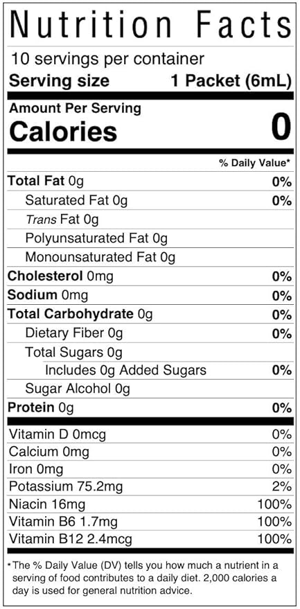 Strike Force Energy Drink Mix - Grape Flavor - Natural Tasting Caffeine Drink - Turn Any Drink into a Healthy Energy Drink - Zero Calories, Keto Friendly, Sugar Free, Pre Workout (10 Liquid Packs)