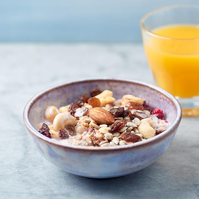 Yupik Raw Mix Nuts, 1 lb, Premium Natural Mixed Nuts with Almonds, Walnuts, Pistachios, Cashews, and Brazil Nuts, Healthy Snack,Brown (Pack of 6)