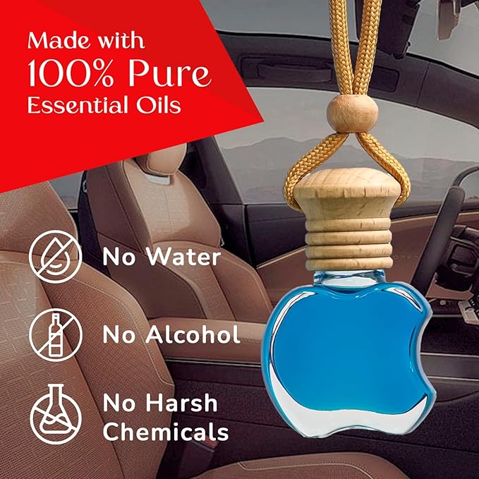 Kabod Invicto Car Air Freshener for Men | Hanging Essential Oil Diffuser | Strong Invictus-Inspired Scent | 10 ml | Lasts Up to 45 Days | Odor Eliminator