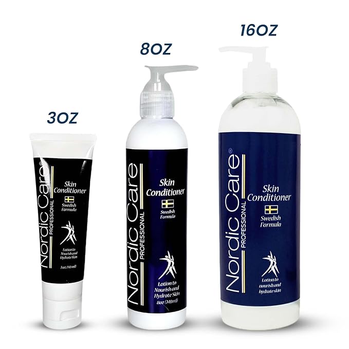 Nordic Care Skin Conditioner Lotion, 16 oz. | Shea Butter Body Lotion for Dry and Itchy Skin | Paraben & Lanolin-free | Macadamia Oil & Urea