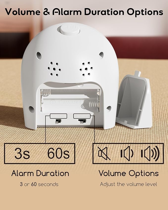 BellMan Visual Timer with Pause Button, 60 Minute Countdown Rainbow Timer for Kids and Adults with Silent Operation, Study and Meetings Time Management Tool, Design for Home, Office and Gift, White