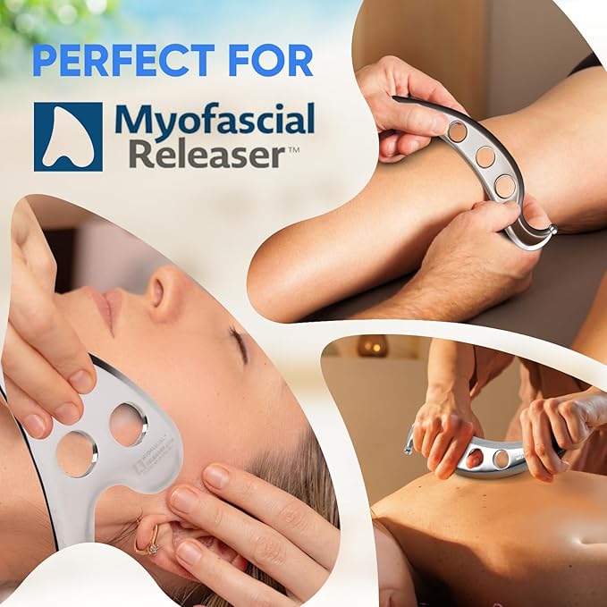 Myofascial Releaser Massage Tools Emollient Balm - Natural Essential Massage Oil - Myofascial Release Tool Massage Cream for Massage Therapy, IASTM Tool Muscle Rub Ultra Strength, Gua Sha Tool Partner