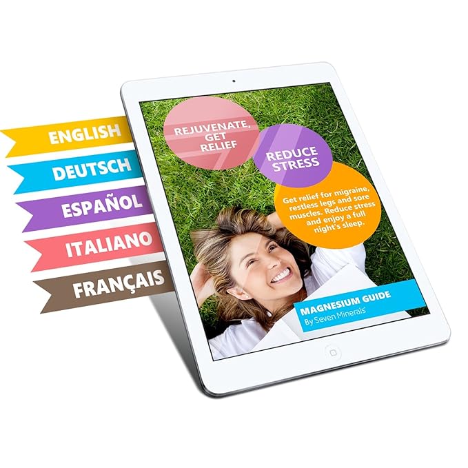 Seven Minerals Anti-hair Loss Treatment - Magnesium Spray for Men and Women | Made in USA - 100 Percent Natural and Organic | eBook Included (New)