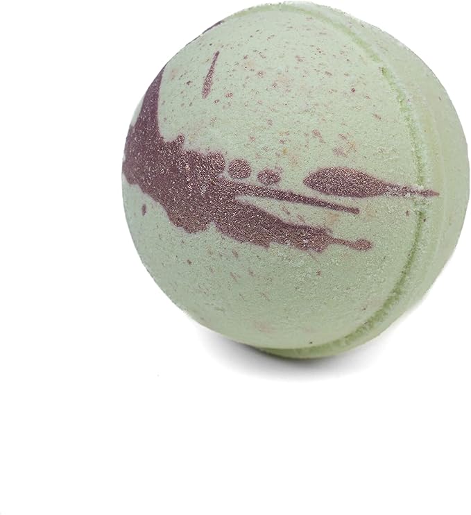 August Birthstone Peridot 3 Piece Gift Set All Natural Bar Soap, Bath Bomb, Shower Steamer Made in USA Palm Oil Free