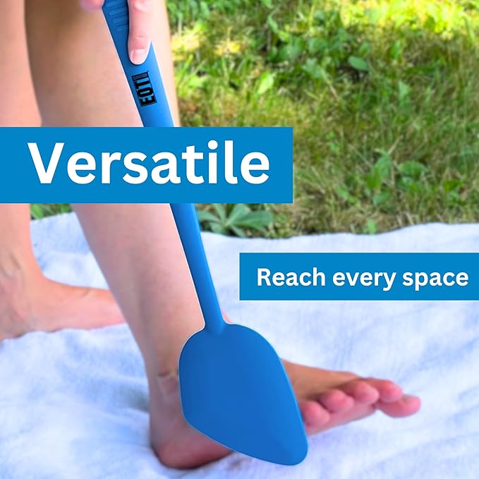 Bendable Lotion Applicator for Back & Body (Microfiber Mitt Included) - Sunscreen, Self Tanner, Medication, Body Lotion Applicator for Back