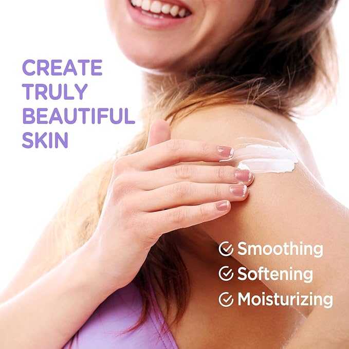 Lavender Body Butter, Natural Shea Body Butter for Dry Skin, Womens and Mens Body Care, Body Care for Deep Moisturizing and Hydrating-3.4 floz+6.8 floz