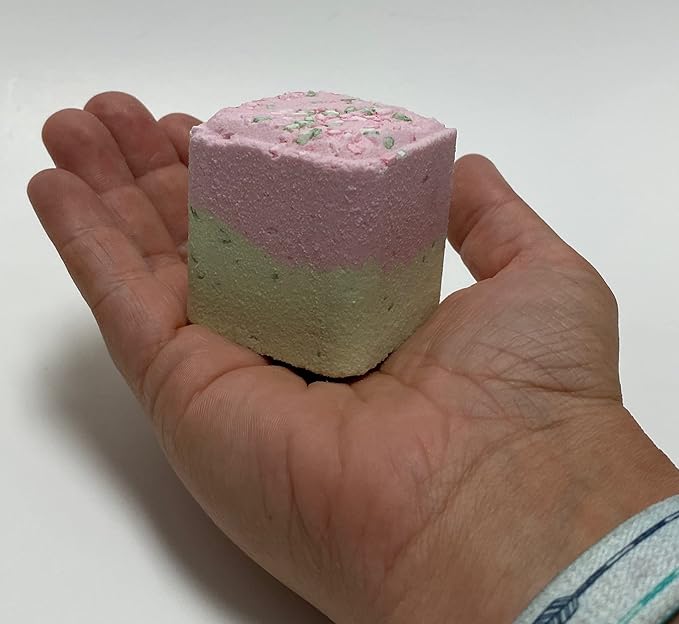 August Birthstone Peridot 3 Piece Gift Set All Natural Bar Soap, Bath Bomb, Shower Steamer Made in USA Palm Oil Free