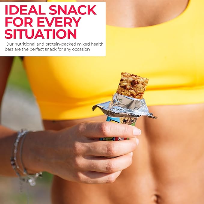 Healthy Snacks, Care Package 67 Count Premium Healthy Mixed Box & Snacks Gift Variety Pack – Great for Home, Lunches, Work, Grab and Go, Office, Meetings, – Breakfast Bars, Bulk Granola Bars