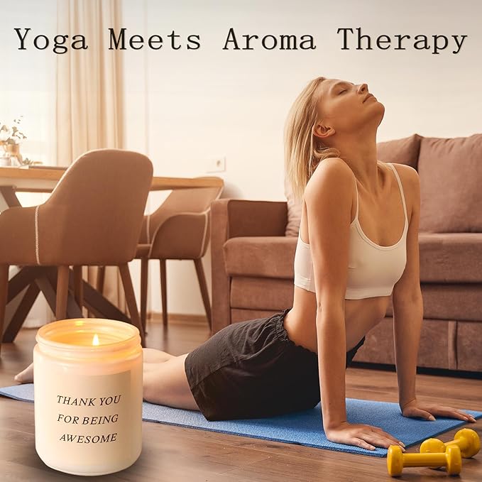 Birthday Gifts for Women, Unique Friendship Gift for Best Friend Birthday, Her, BFF, Sisters, Besties, Mom, Natural Soy Wax Candle for Mom, Funny Lavender Scented Candles