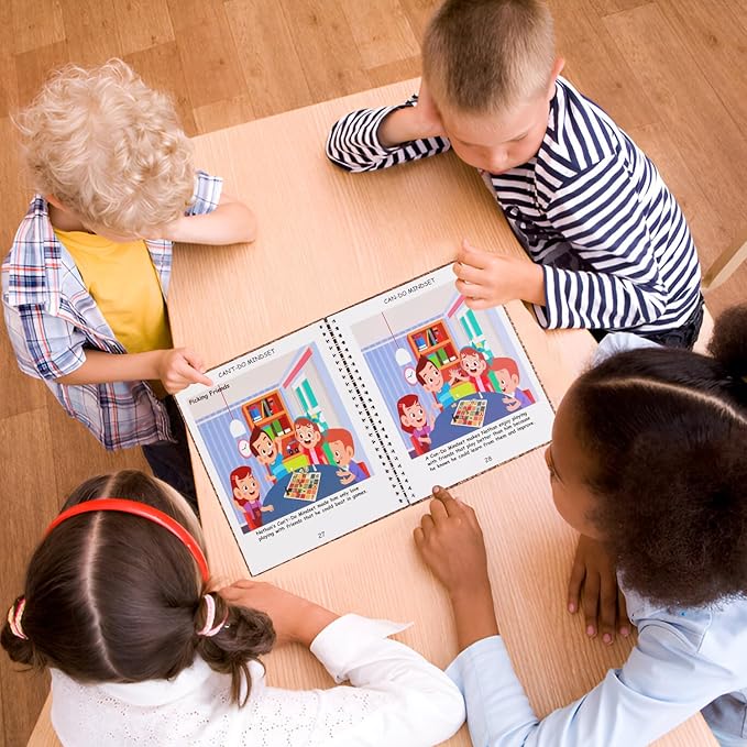 Thought-Spot A Can-Do Mindset Empowers Kids to Cultivate Resilience Social Skills Coping Strategies Mindfulness Reduces Meltdowns and Stress; Affirmation Cards Autism-Friendly