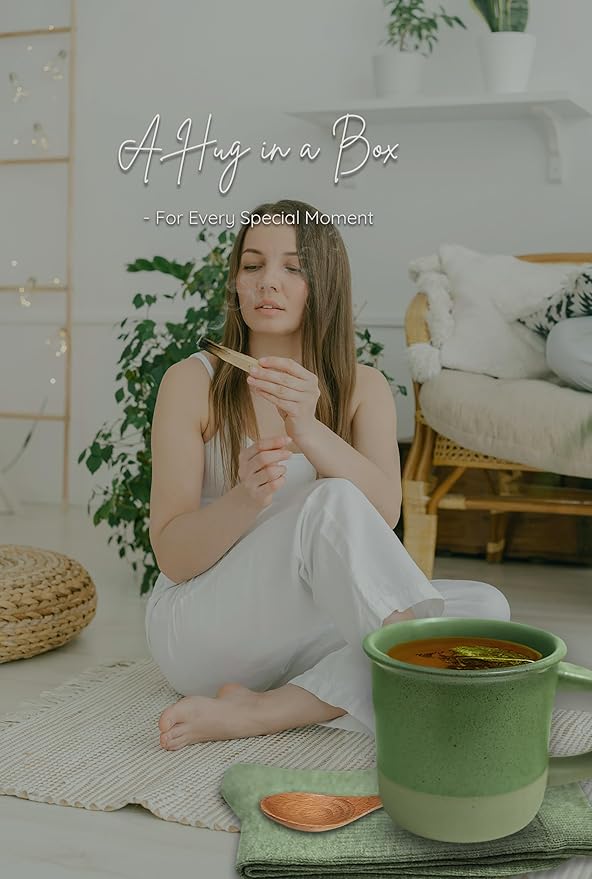 Thinking of You Gift Baskets for Women -Brithday/Thank You Gifts/Self Care Package,After Surgery, Sympathy Gifts, Get Well Soon Gift/Grief/Bereavement/Miscarriage Gifts(Matcha Green)