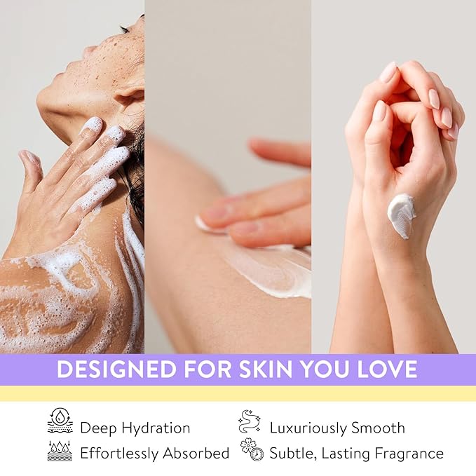 Gifts for Women, 8 piece Lavender Gift Sets for Women with Bubble Bath, Relaxing Spa Gifts for Wife, girlfriend and Mom, Bath Gift Baskets Set with Body Scrub, Body Lotion, Hand Cream and Soap