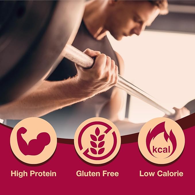 ProtiDIET Gluten Free Crunchy Cereal Chocolate Fiber Protein Bars - High Protein Snacks, Perfect On-the-Go Nutrition Snacks to Support a Busy and Active Lifestyle - 7 Protein Bars Per Box