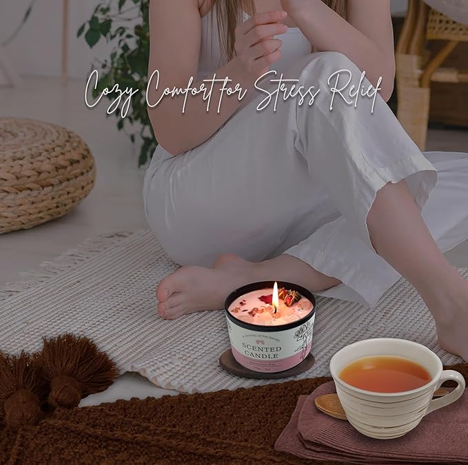 Get Well Gift Baskets for Women &Men- Self Care Package - After Surgery, Sympathy/Relaxation/Thank You Gifts, Thinking of You/Grief/Bereavement/Miscarriage Gifts for Women(Brown)