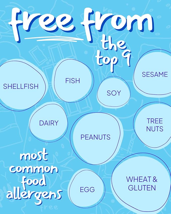 Skinny Crispy Original Vanilla Rice Treats – Low Sugar (4g), Vegan, Gluten-Free, Dairy-Free, Non-GMO, Top 9 Allergen-Free, Healthy Snack Bars, 15 Count