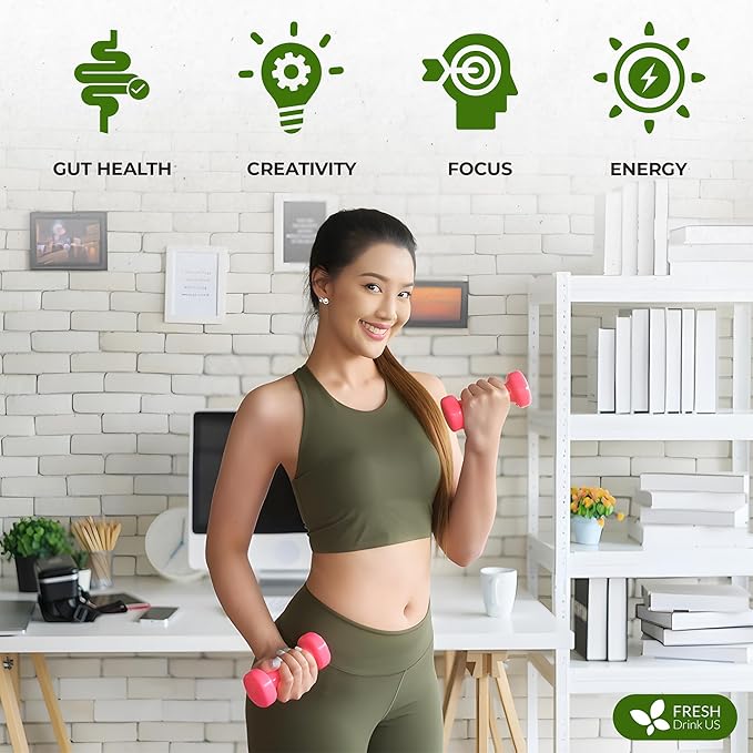 FreshDrinkUS, Evening Time Detox Herbal Tea – 30 Tea Bags – Caffeine-Free Blend with Senna, Peppermint, Chamomile, Licorice, Ginger, Reishi Mushroom – Relaxing Herbal Infusion – Non-GMO & Natural