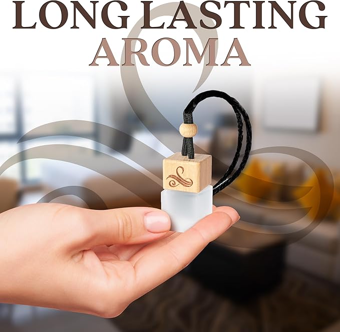 Afgan Oud Car Air Freshener for Men with Vent Clip | Automotive Air Freshener with Afgan Fragrance | Strong Automotive Perfume Freshener | Odour Eliminating Car Air Fresheners by Perfa