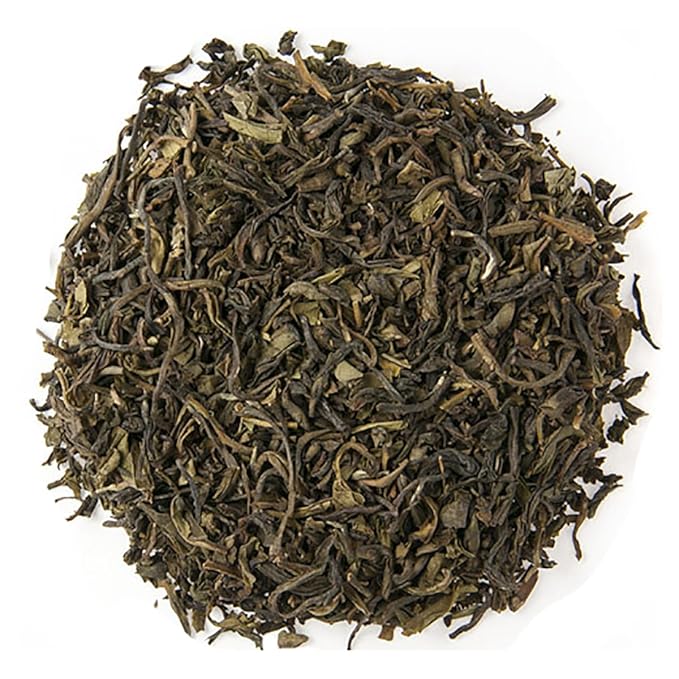 Steamed Darjeeling Green Tea - 4oz | Second Flush Orthodox Loose Leaf Tea Pouches | Muscatel Flavor | 100% Steamed Green Tea | From Darjeeling Hills | Fresh Packaged Herbal Tea Leaves