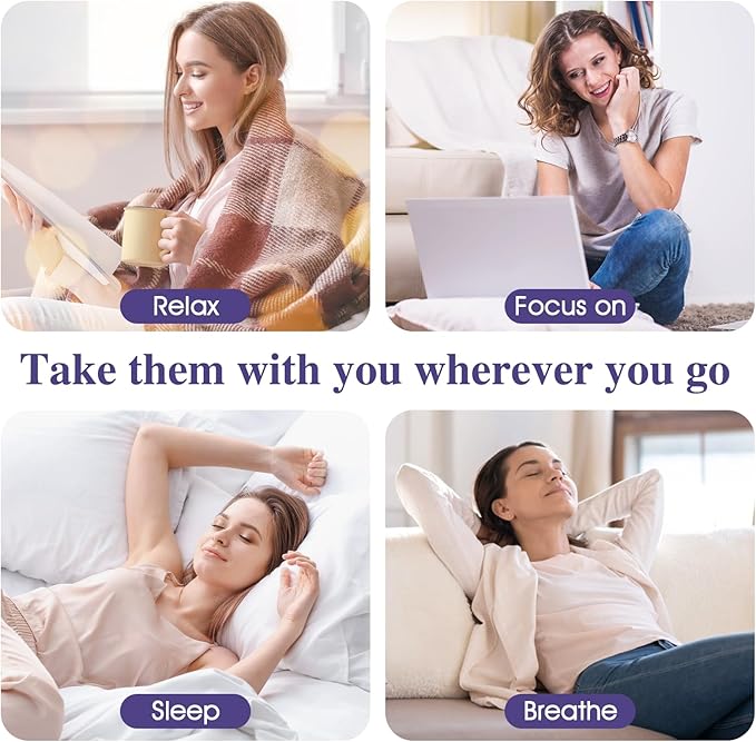 Essential Oil Roll On Set, Natural Aromatherapy Roll On, Relaxation Gift for Women and Men