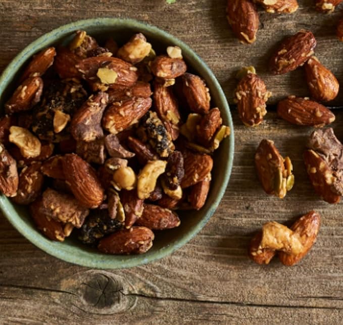 Lark Ellen Farm Sweet and Salty Nut and Seed Trail Mix, Gluten Free Trail Mix Bags, Grain Free Healthy Snacks, Certified Organic, Non-GMO, Paleo, Vegan (8 oz, 2 Pack)