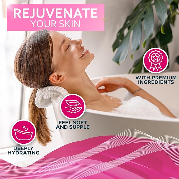 Bath Bombs Gift Set - 6 Bubble Bath Fizzies (6 x 2oz) with Natural Dead Sea Salt Cocoa and Shea Essential Oils - Best Gift Idea for Birthday, Mom, Woman, Girl, Him, Kids