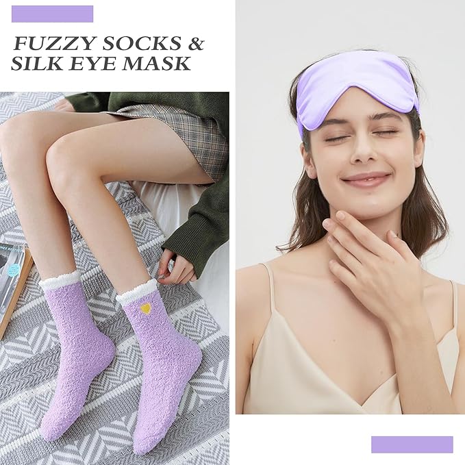 Birthday Gifts for Women Lavender Spa Gift Basket for Women Self Care Relaxing Bath Set Purple Gifts Inspirational Gift for Mom Wife Her Female Sister Teacher Nurse Friends Employee Coworker Spa Gifts