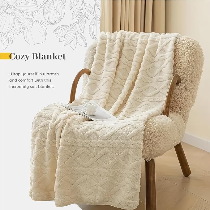 Gift Basket for Women - Luxury Self Care Basket for Women | Cozy Blanket, 40oz Tumbler, Candle, Bath Salts - Unique Birthday Box for Her - Get Well Soon Care Package