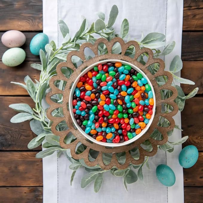 JOLLY R. Jelly Beans, 3.5 lb Bulk Candy (~1,200 Pieces) – Strawberry, Orange, Watermelon, Blue Raspberry, Grape & Green Apple – Resealable Stand-Up Pouch, Rainbow Fruit Mix for Parties & Piñatas