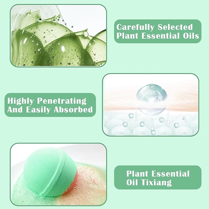 Bath Bombs for Women 12 Gift Sets, Shea Butter & Essential Oils Bath Bomb for Skin Moisturizing, Bubble Spa Bath, Bubble Bath for Kids, Idea Gifts for Women Men Wife, Girlfriend, Mothers