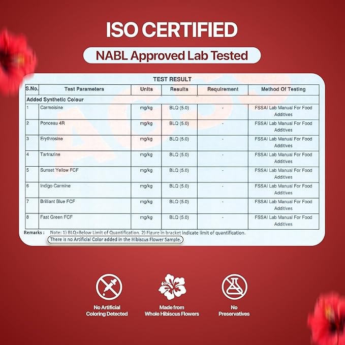 BLUE TEA - Hibiscus Tea - 60 Count - Rose - Pyramid Plant Based Tea Bag | HERBAL TEA | Skin Glow Enhancing Tea | Caffeine Free - Flower Based - Tangy Flavor - Vegan - Gluten Free - Non-GMO | Zipper Pack