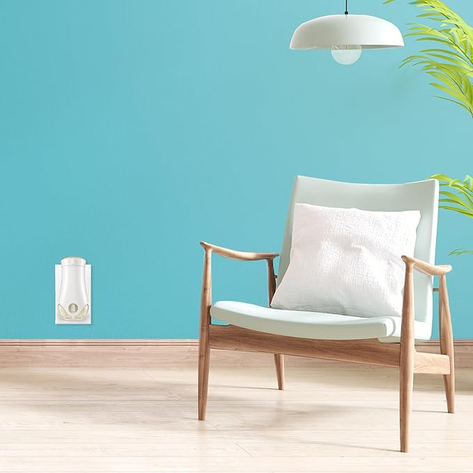 Glade PlugIns Refills Air Freshener, Scented and Essential Oils for Home and Bathroom, Sky & Sea Salt, 3.35 Fl Oz, 5 Count