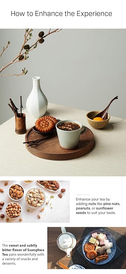 DAMTUH Herbal Tea (Ssanghwa Tea) Herbal Plus 15g x 15 sticks