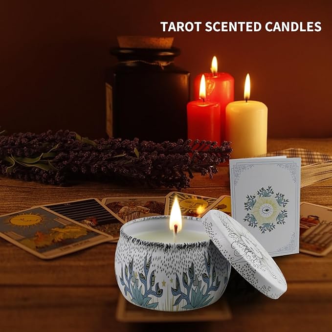 6 Pack Scented Candles Gift Set, Aromatherapy Candles for Home Scented, 200H Long Lasting Soy Wax Candle Gifts for Women, Ideal for Birthday, Mother's Day, Valentine, Christmas