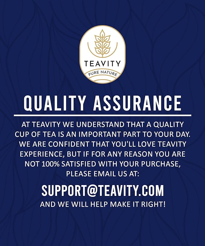 Organic Rooibos Tea Pods for Keurig with Lemon, Mint, Licorice - Unsweetened Decaf Tea for K Cup Brewing by Teavity (36 Tea Pods)