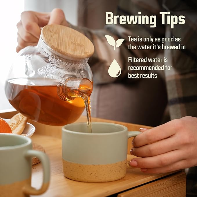 Red Rooibos Tea 100 Teabags USDA Organic - Naturally Caffeine Free - Cederberg Tea Company