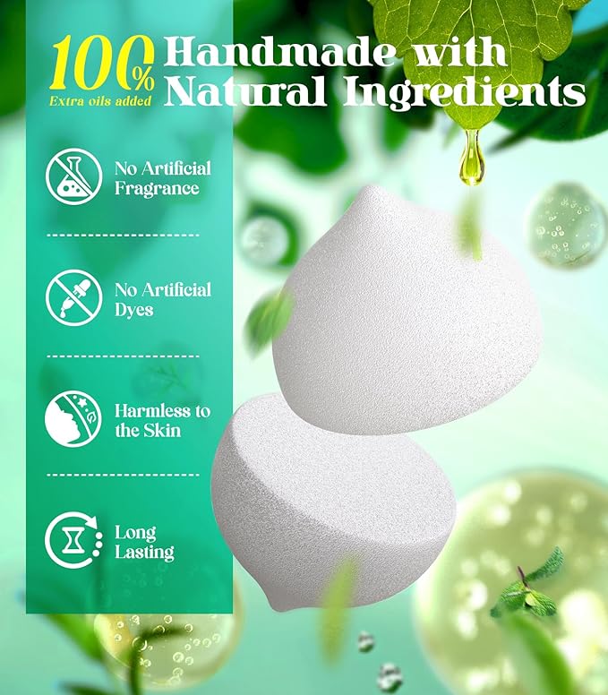 POPCHOSE Shower Steamers Aromatherapy - Eucalyptus for Shower, Stress Relief & Self Care- Home SPA Gifts, Birthday Gift for Women & Men, Shower Steamers for Sinus Relief, Quick Relief Nasal Congestion