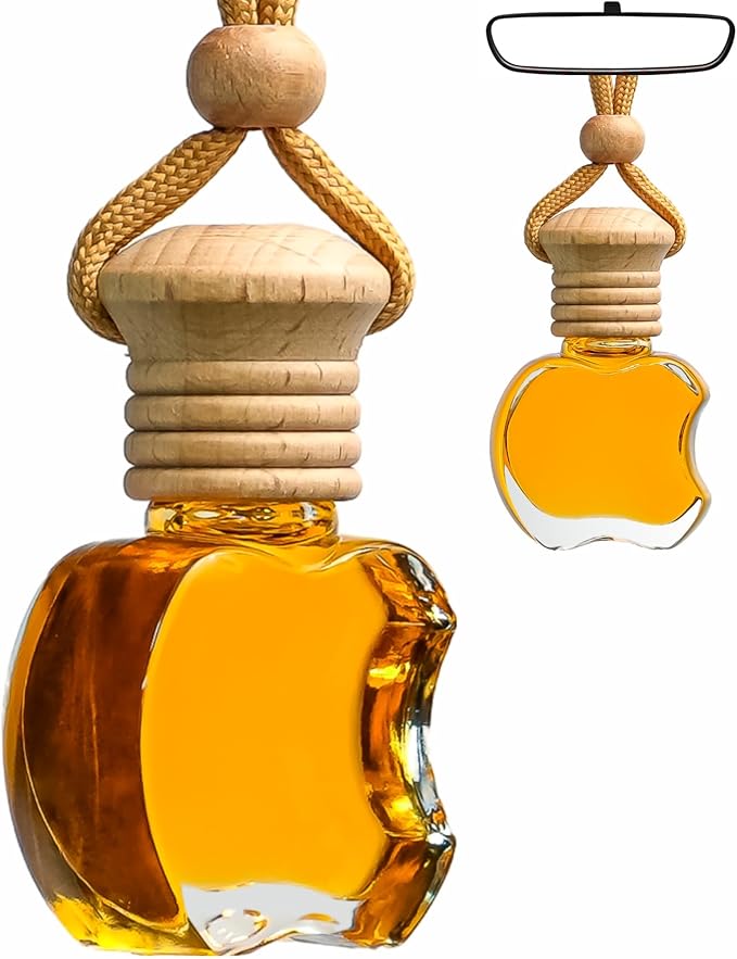 Kabod Premium Vanilla Car Air Freshener | Hanging Essential Oil Diffuser | Long-Lasting Natural Scent | Odor Eliminator | 10 ml