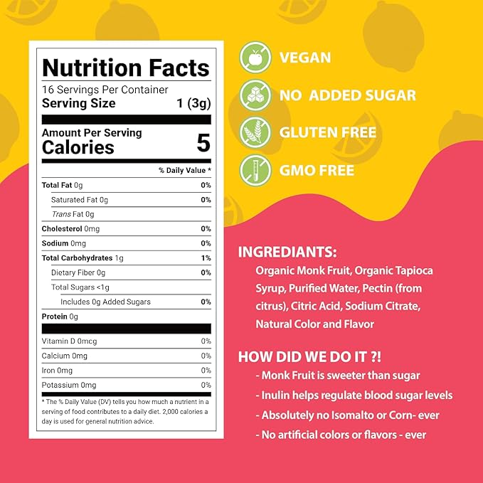 Honest Bites Low Sugar Gummy Candy Juicy Tropical Flavor- Healthy Snacks for the Whole Family, Gluten Free, Keto, Vegan Fruit Snacks - Tropical Burst, Low Calorie Snacks