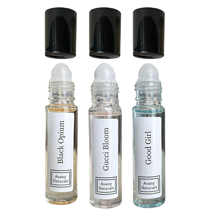 3 Pc Womens Gift Set, Fragrance Oil For Women, Roll On Body Oil, Perfume Samples, Fragrance Oil, Gift For Her, Perfume Oil Sampler, Gift Box