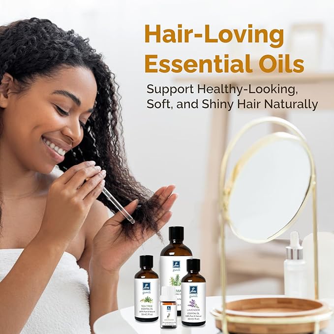 Lavender Essential Oil - Pure Organic Lavender Oil for Skin, Hair, Diffuser, Spray, Roll On, Body Massage - Floral Scent, 10mL