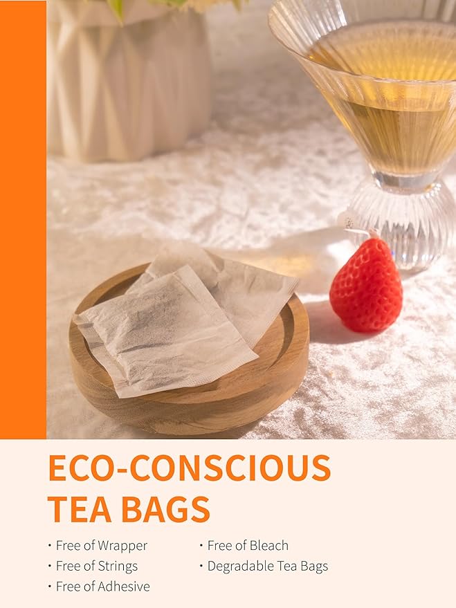 TeeLux Barley Tea Bags, Pure Roasted Barley Tea, Caffeine Free, Sugar Free, Nutty Flavor, 2g x 50 Bags