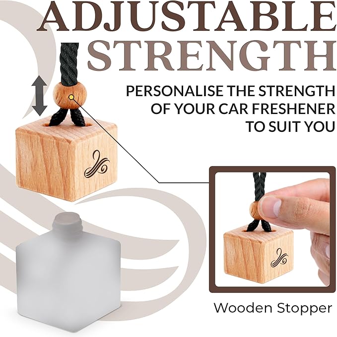 Afgan Oud Car Air Freshener for Men with Vent Clip | Automotive Air Freshener with Afgan Fragrance | Strong Automotive Perfume Freshener | Odour Eliminating Car Air Fresheners by Perfa