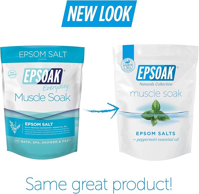 Epsoak Epsom Salt 2 lbs - Muscle Soak Bath Salts