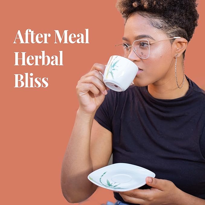 The Republic of Tea - Orange Ginger Mint Tea, 36 Tea Bags Caffeine-Free Gourmet Herbal Tea