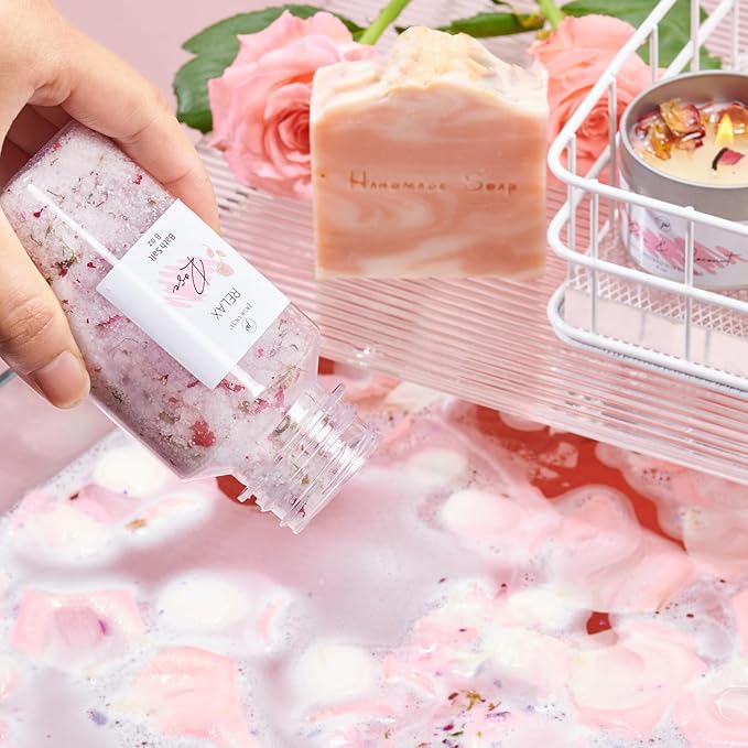 Spa Gifts for Mom Birthday Gift Mothers Day Gifts Bath Gift Baskets Relaxing Spa Self Care for Mother in Law Wife Home Bath Care Package Thank You Best Mom from Daughter Son