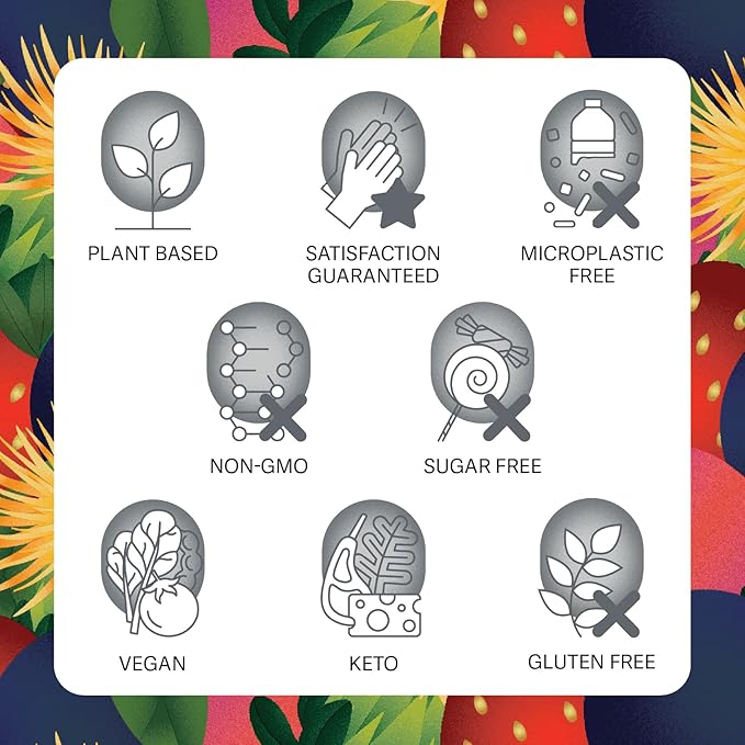 Zest Energy Green Tea - Superberry Samba - High Caffeine Strawberry, Acai, & Passion Fruit Tea - Caffeinated Coffee Altnernative with Antioxidants - Natural, Non-GMO & Keto - 20Ct Pack - 135mg Caf