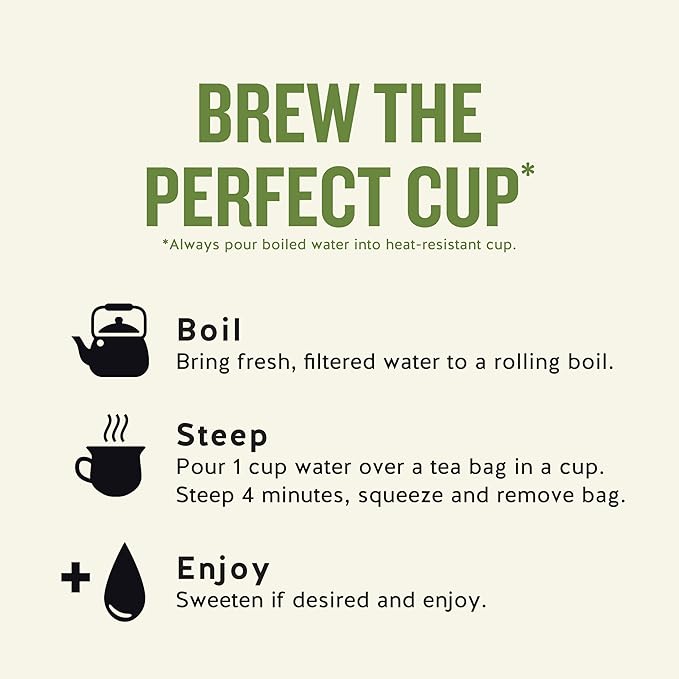 Celestial Seasonings Sleepytime Herbal Tea, Vanilla, Caffeine Free Sleep Tea, 20 Tea Bags Per Box (Pack of 6)